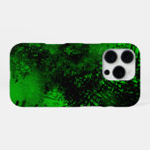 Pro Effet Peinture Spray vert iPhone 16 Coque (Verso Horizontal)
