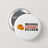 Pro Fantasy Football Player Ronde Button 5,7 Cm (Voorkant /achterkant)