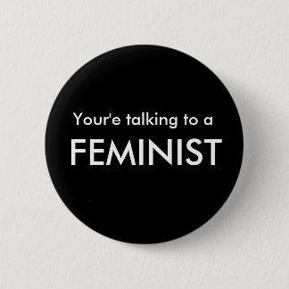 Pro-feministische Button
