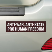 Pro Freedom Bumpersticker (Op auto)