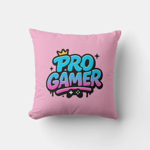 PRO GAMER Graffiti Logo Kussen