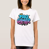 PRO GAMER Graffiti Logo T-shirt (Voorkant)