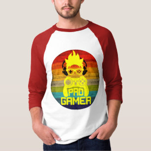 PRO GAMER - T-shirt NERD JEU