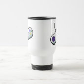 Pro gamer, videospelcontroller reisbeker (Center)