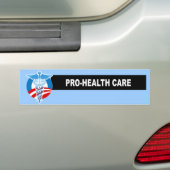 PRO-GEZONDHEIDSZORG BUMPERSTICKER (Op auto)