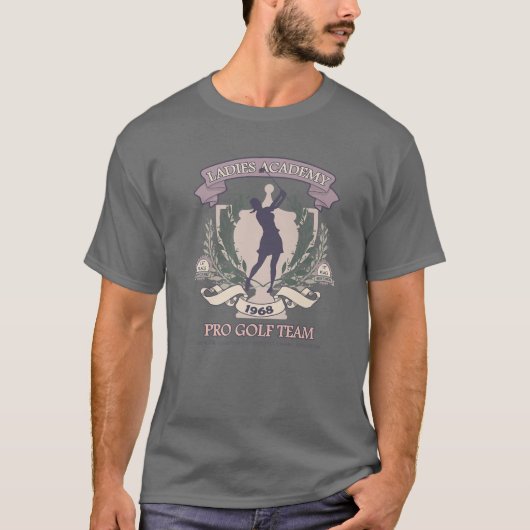 Pro Golf Team 1968 Golfing Dames Golfer T - shirts (Voorkant)
