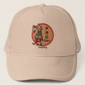 Pro Golf 🏌️ ♂️ Trucker Pet (Voorkant)