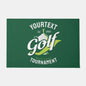 Pro Golfer NAAM Golf Trofee Toernooi Golfen Deurmat (Voorkant)