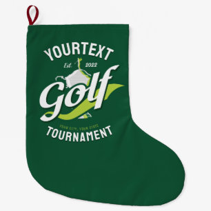 Pro Golfer NAAM Golf Trofee Toernooi Golfen Grote Kerstsok