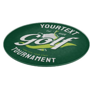 Pro Golfer NAAM Golf Trofee Toernooi Golfen Snijplank