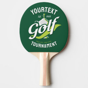 Pro Golfer NAAM Golf Trofee Toernooi Golfen Tafeltennisbatje