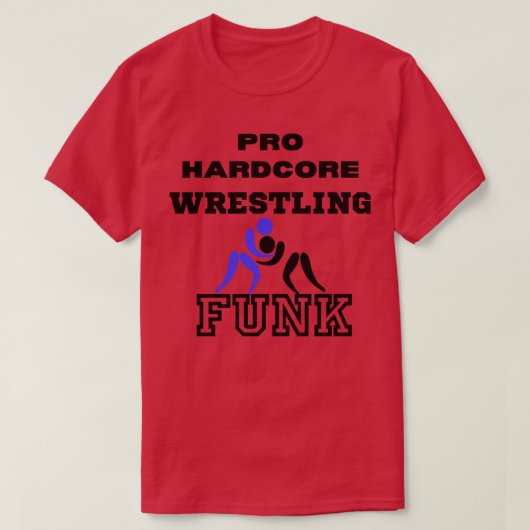 Pro hardcore worstelen Terry funk 1 T-shirt (Design voorkant)