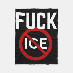 Pro Immigrant Anti Ice Anti Discriminatie Anti Tr Fleece Deken