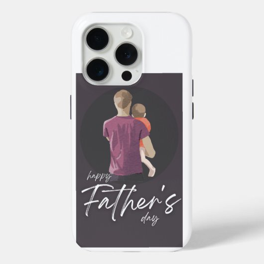 Pro iphone 15 coque fête des pères spéciale (Verso)