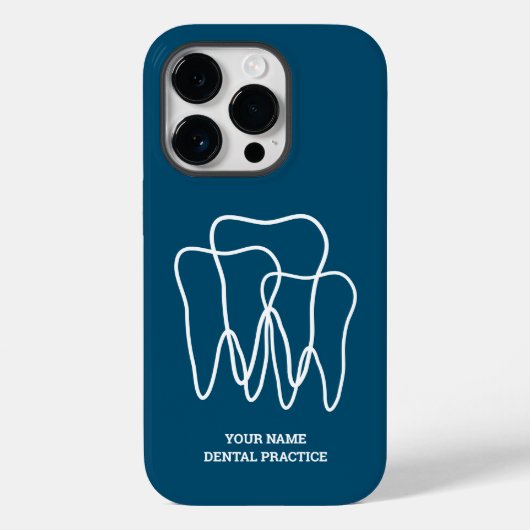 Pro Iphone personnalisé 14 coque pour dentiste ou hygi (Verso)