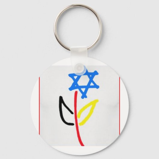 Pro Israel Sleutelhanger (Voorkant)