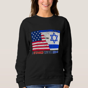 pro israël supporter ik sta achter israël patriott trui