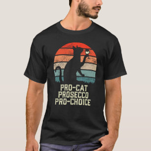 PRO-KAT PROSECCO PRO KEUZE SCOTUS Verdedig Roe Gra T-shirt