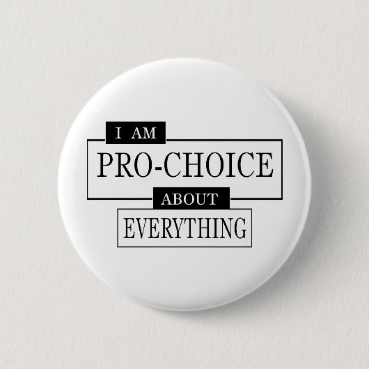 Pro-keuze #1 ronde button 5,7 cm (Voorkant)
