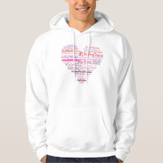 Pro-keuze met hart hoodie