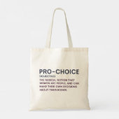 Pro-keuze Tote Bag (Achterkant)