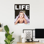 PRO-LIFE BABY-LICHAAM MET BLANKET POSTER (Thuiskantoor)