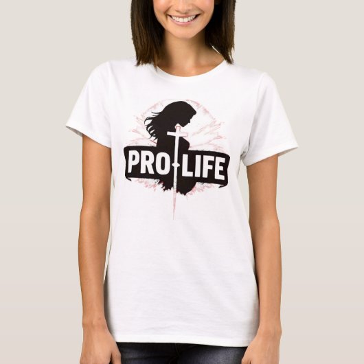 Pro-Life Basic-T-shirt T-shirt (Voorkant)