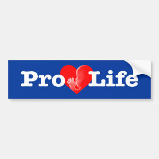 "PRO-LIFE" BUMPERSTICKER