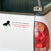 Pro-Life-Bumpersticker Bumpersticker (Op Truck)