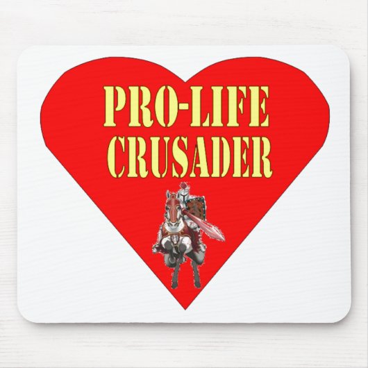 PRO LIFE CRUSADER MUISMAT (Voorkant)