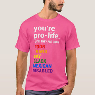 Pro Life Definition T-shirt