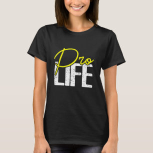 Pro Life Generation Anti Abortus katholiek T-shirt