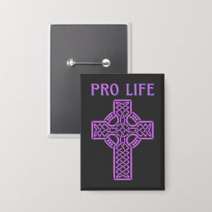 Pro-Life Katholieke Kruis Speldje