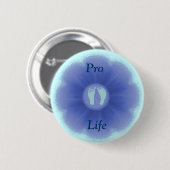 Pro Life Little Feet Ronde Button 5,7 Cm (Voorkant /achterkant)