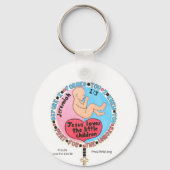 Pro-life Sleutelhanger (Achterkant)