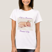 Pro-Life Woman T-shirt (Voorkant)