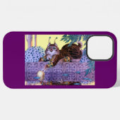Pro Max Alien Kitty iPhone 12 Coque (Verso Horizontal)