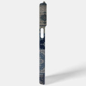 Pro Max "Papillon Bleu Élégant Coque iPhone 15 – Inspiré d (Verso / Droite)
