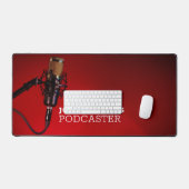 Pro-microfoon, poocaster, podcast bureaumat (Keyboard & Muis)