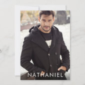 Pro Model Actor 6 Foto Moderne Comp Kaart (Voorkant)