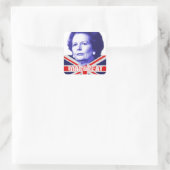 Pro Mrs Thatcher Vierkante Sticker (Tas)