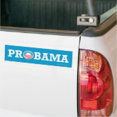 Pro-Obama sticker PrObama (Op Truck)