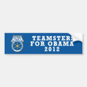 Pro-Obama sticker Teamsters 2012 (Voorkant)