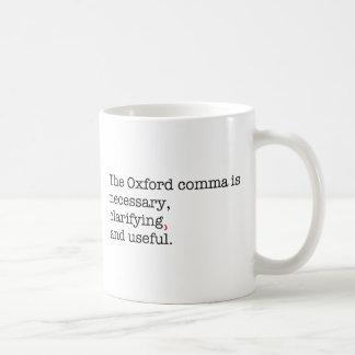 Pro-Oxford Comma Koffiemok