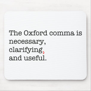 Pro-Oxford Comma Muismat