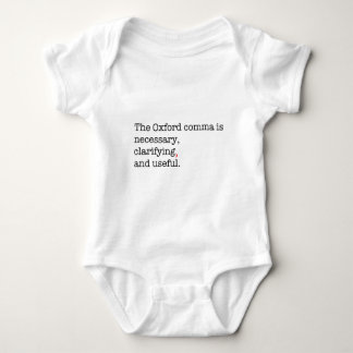 Pro-Oxford Comma Romper