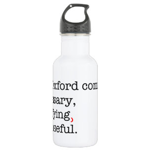Pro-Oxford Comma Waterfles