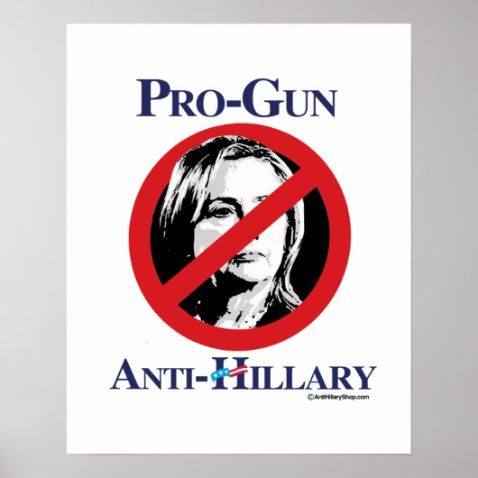 Pro-Pistool anti-hillary - anti-hillarypng.png Poster (Voorkant)