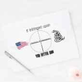 Pro pistool sticker #1 (Envelop)