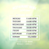 PRO Raamsticker (Vel 3)